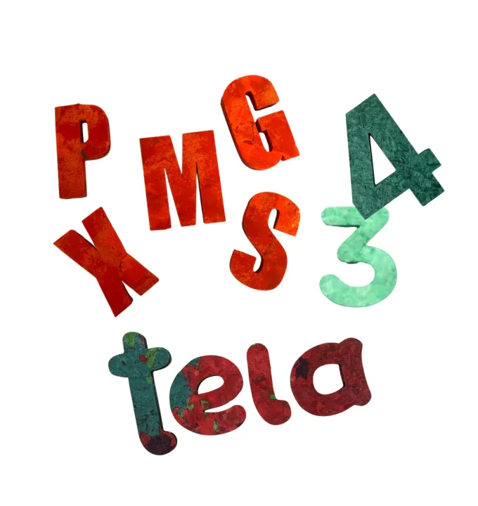 Letras y números